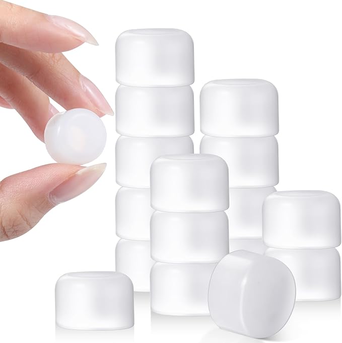 Outus 50 Pcs Rubber Door Stop Silicone Replacement Door Stop Caps Tips Bumpers - Image 4