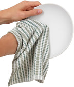 Serafina Home Sage Green Kitchen Dish Towels- Set of 3 100% Cotton Soft - Image 8