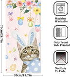 Easter Hand Towels, 28.7X 13.7 Inch Floral Spring Towels Soft Decorative Easter - Image 2