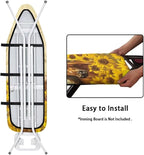 Sunflower Horse Ironing Board Cover Heat Reflective Anti-dust, Soft Fabric Cover - Image 4