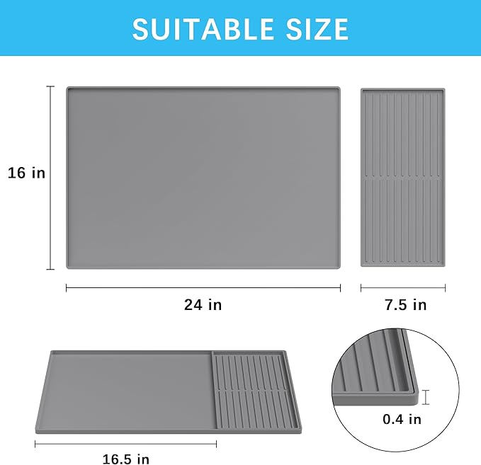 Golener Silicone Coffee Mat Set - Image 5