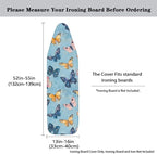 Blue Butterflies Ironing Board Cover - Image 5