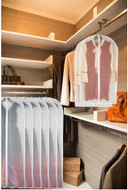 Garment Bag Clear for Long Dress 24'' x 60'' Zippered Garment Bags for Hanging - Image 6