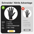 Schneider Nitrile Exam Gloves, and Food Prep - Image 3