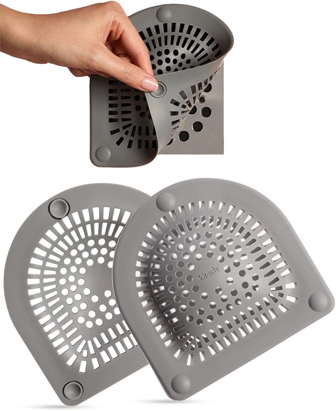 Kitsch Hair Catcher Shower Drain by Kitsch