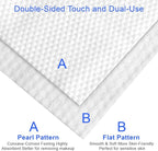 Facial Towels 2 pack Soft Dry Wipes Disposable Face Towel Cotton Tissue 20x20cm - Image 4