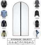 Dress Bags for Hanging Clothes12 PCS Transparent Waterproof Dustproof Bags for - Image 9