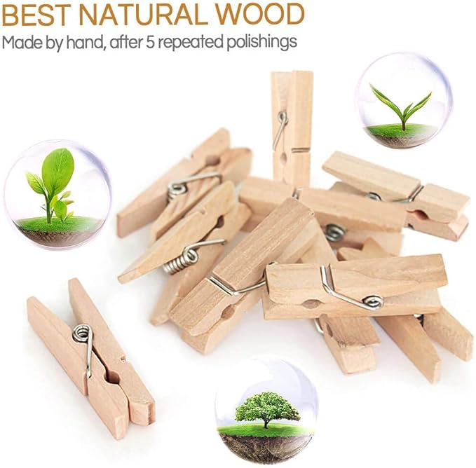 Mini Clothespins, Mini Clothes Pins - Image 3