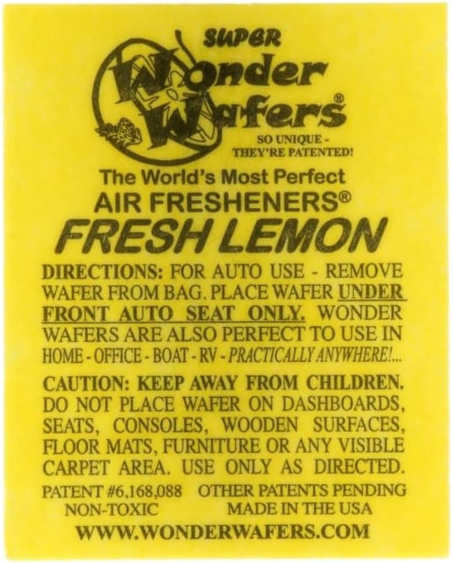 Wonder Wafers 250 Count Unwrapped Automobile Professional Use Air Fresheners - Image 6