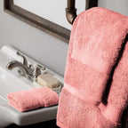SUPERIOR Egyptian Cotton Pile 3 Piece Towel Set, Includes 1 Bath, 1 Hand - Image 7