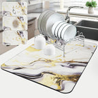 Sofort Dish Drying Mat for Kitchen Counter, Super Absorbent Drying Mats for by Unknown