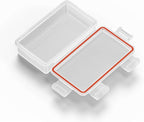 Fielect 2 x 18650 Battery Storage Case Holder Organizer Box Transparent 2Pcs - Image 6