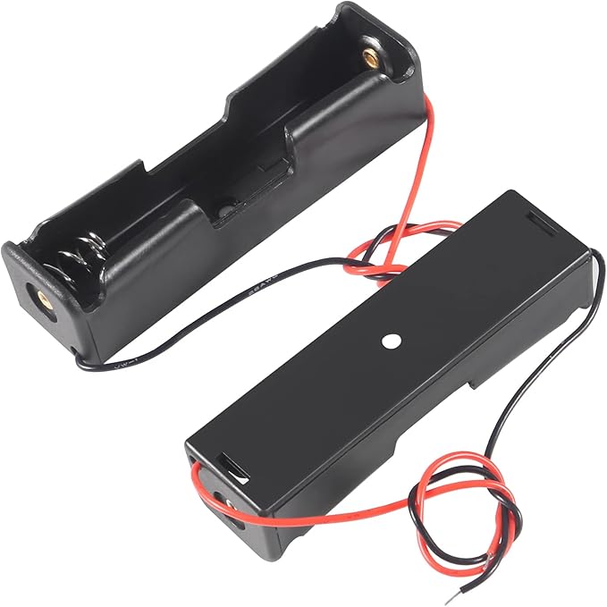 10pcs 18650 Battery Clip 1 Slots 3.7V Plastic 18650 Battery Storage Box Case - Image 5