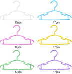 GoodtoU Baby Hangers, 100 Pack Kids Plastic Hangers - Image 4