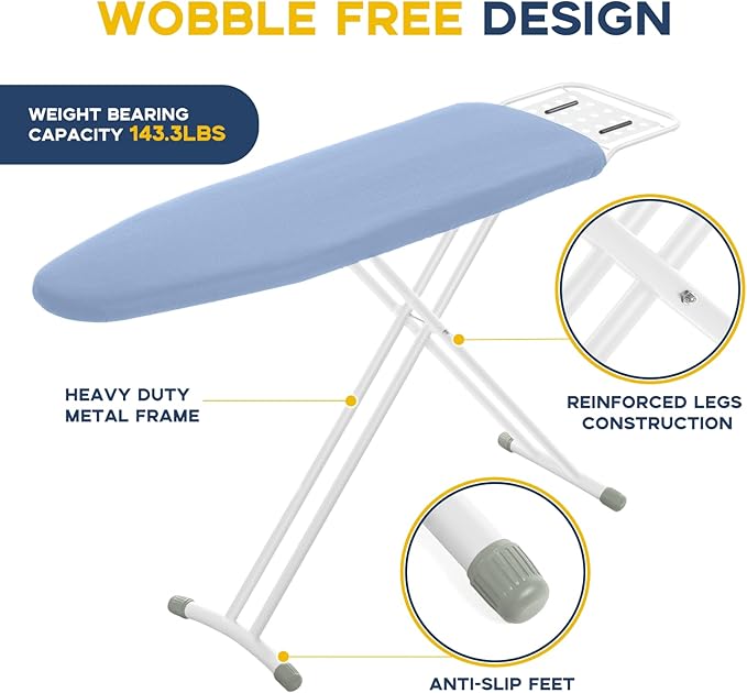 Ironing Board, 43x13 Full Size Iron Board - Image 3
