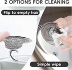 2 Pack Wokdada Bathtub Drain Hair Catcher, Wokdada Fast Drainage Shower Drain - Image 7