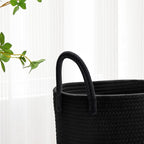 VIPOSCO Large Laundry Hamper, Tall Woven Rope Storage Basket - Image 3