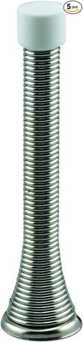 Prime-Line MP10126 Door Stop, 4 In. Reach, Spring Steel, Satin Chrome, Heavy by Prime-Line