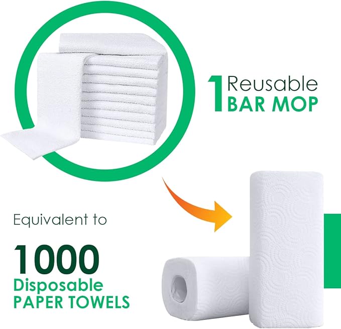 Avalon Towels Bar Towels Size 14x17 Inches – 100% Cotton, Absorbent and - Image 2