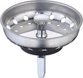 Kitchen Sink Strainer and Stopper Combo Basket Replacement by Unknown