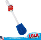 LOLA Bath & Toilet Bowl Scrubber Brush w/Comfort Handle, 72 Pack, w/Hang Hole. - Image 6