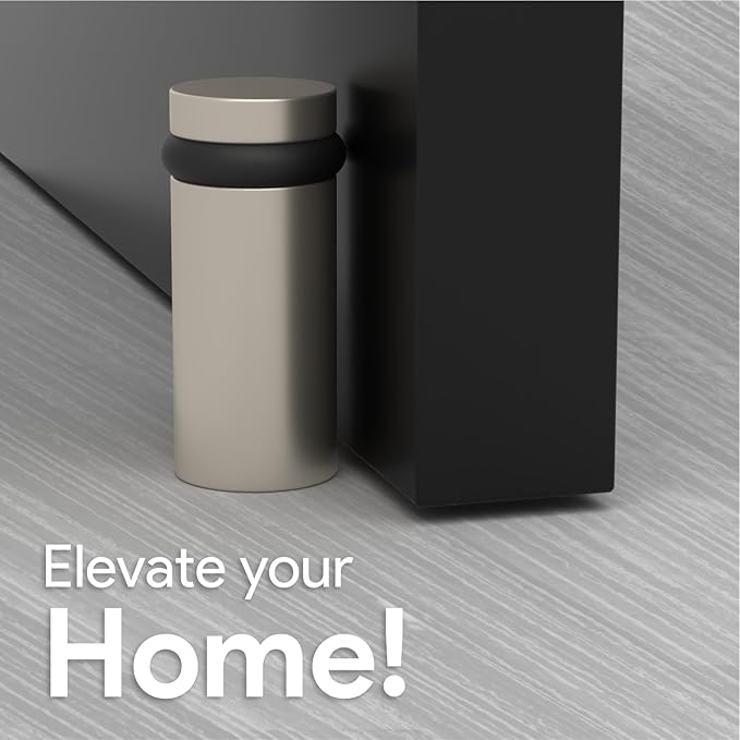 Mega Handles Floor Door Stopper, Quickly Installed Wall Protector, Wall - Image 3