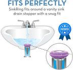 Bathroom Sink Hair Catcher for Pop-Up Drain – SinkRing 1.57" Precision Strainer - Image 2