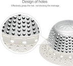 LEKEYE Shower Drain Hair Catcher/Shower Drain Cover/Drain Protector - Image 4