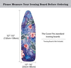 Floral Sea Turtle Ironing Board Cover Heat Reflective Anti-dust, Soft Fabric - Image 5