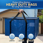 ClearSpace Heavy Duty Moving Bags or Storage Bag – Large Moving Boxes - Image 5