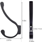 Coat Hooks for Wall, Heavy Duty Large Wall Hooks for Hanging Wall Mounted Metal - Image 7