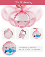 No Leak & Non-Slip Partial Denture Case Retainer Bath Box Cup, Denture Soaking - Image 6