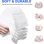 Facial Towels 2 pack Soft Dry Wipes Disposable Face Towel Cotton Tissue 20x20cm - Image 7