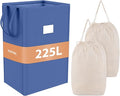 MCleanPin 225L Large Laundry Hamper Collapsible by MCleanPin