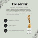 Fraser Fir Seasonal Car & Closet Air Freshener – Hanging Essential Oil Diffuser - Image 5