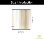 Snailhouse Roll Up Dish Drying Rack, Stainless Steel Dish Drainer Over The Sink - Image 2