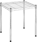 Xcity Storage Shelves, 1 Tier Heavy Duty Metal Shelving Unit, 350 LBS Capacity Adjustable Steel Wire Shelf Organizer for Pantry, Kitchen, Garage, 14" D x 14" W x 15" H, Chrome by Unknown