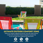 GCI Outdoor Comfort Pro Rocker Camping Chair | Portable Folding Rocking Chair with Durable Armrests & Drink Holder — Sweet Tea - Image 3