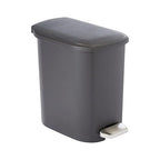 Amazon Basics Compact Plastic Bathroom Trash Can by AmazonBasics
