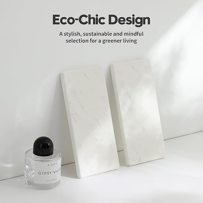 2PCS Diatomite Marble Stone Drying Mat - Image 2