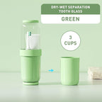 Toothbrush Cup with Cover, Travel Toothbrush Case Portable Toothbrush Holder - Image 3