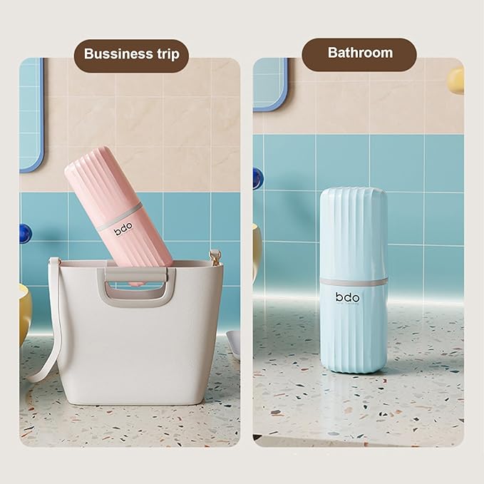 Toothbrush Cup Toothbrush Travel Case, Travel Toothbrush Holder Case - Image 4