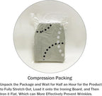 Ironing Board Cover and Pad Standard Size 15" x 54", 3 Pairs of Hook and Loop - Image 6