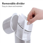 OXO Good Grips Stainless Steel Toothbrush Organizer, Bathroom Organizer and - Image 3