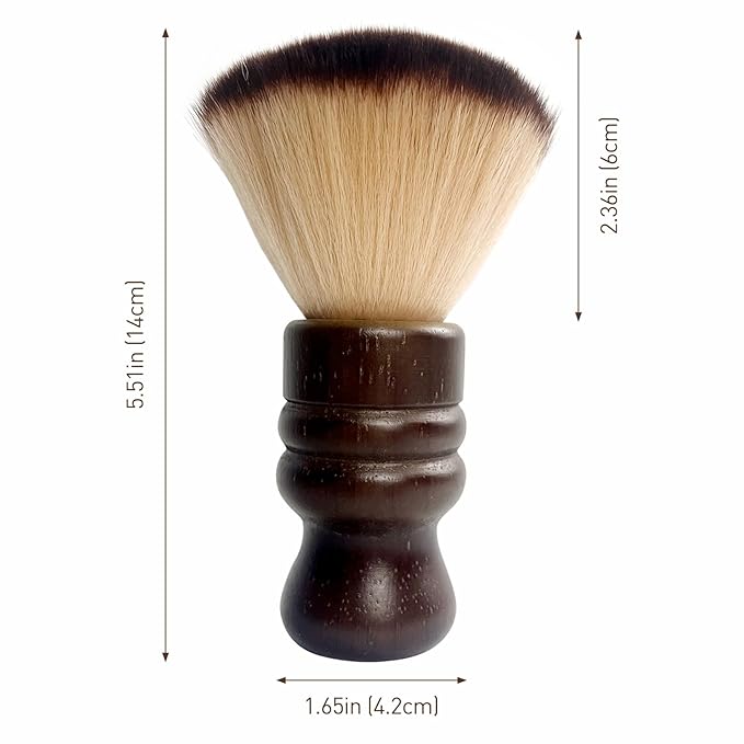 Large Neck Duster Soft Nylon Hair Barber Brush - Image 4