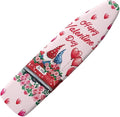 Gnome Ironing Board Cover Love Heart Standard Size 15 x 54 Stain Resistant by Vanideaoty