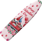 Gnome Ironing Board Cover Love Heart Standard Size 15 x 54 Stain Resistant by Vanideaoty