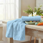 Artoid Mode 1 Pc Light Blue 3D Rabbit Jacquard Easter Hand Towels - Image 4