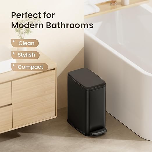 Cesun Small Bathroom Trash Can - Image 7