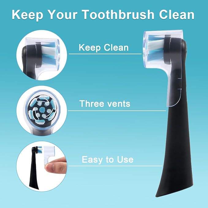 6 Pack Toothbrush Dustproof Cover Compatible - Image 4